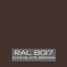 RAL 8017 Chocolate Brown tinned Paint